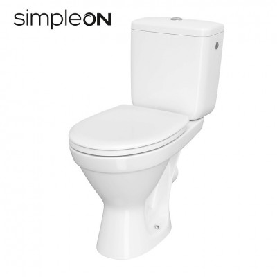SET 698 WC COMPACT CERSANIA II SIMPLEON 010, CAPAC DUROPLAST