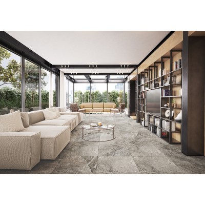 Gresie Porțelanată Rectificată 60x120 R ARENA - Gri