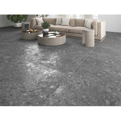 Gresie Porțelanată Rectificată 60x120 R CAMBRIA - Antracit