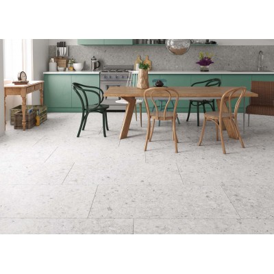 Gresie Porțelanată Rectificată 60x120 R CORTINA - Alb