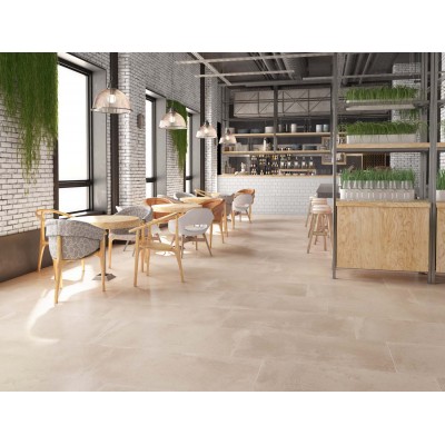 Gresie Porțelanată Rectificată 60x120 R DISTRICT - Bej