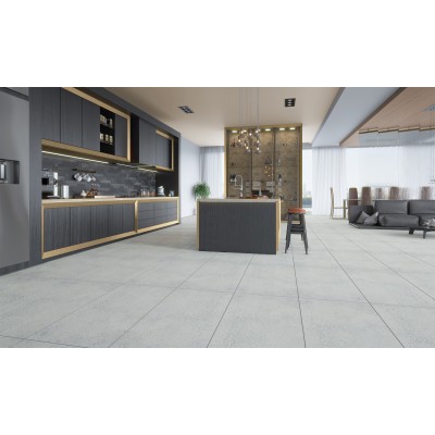 Gresie Porțelanată Rectificată 60x120 R E-STONE - Gri