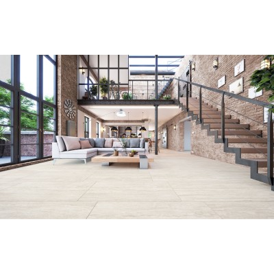 Gresie Porțelanată Rectificată 60x120 R ETERNAL - Fildeș