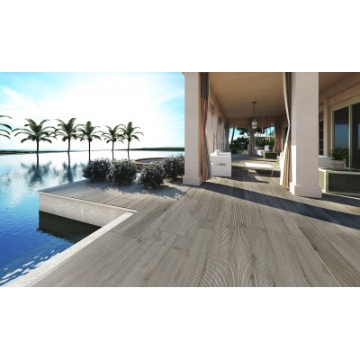 Gresie Porțelanată Rectificată 60x120 R SEQUOIA - Decking - Maro