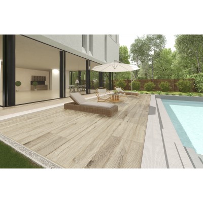 Gresie Porțelanată Rectificată 60x120 R SEQUOIA - Decking - Natural