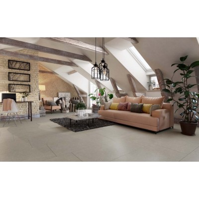 Gresie Porțelanată Rectificată 60x120 R STONEHENGE - Bej