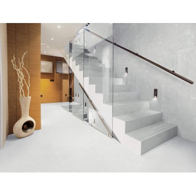 Gresie Porțelanată Rectificată 60x120 R STONELINE - Gri Deschis