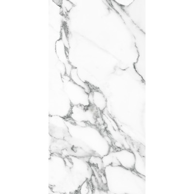 Gresie Porțelanată Rectificată Lucioasă 60x120 R SUPREME - Alb