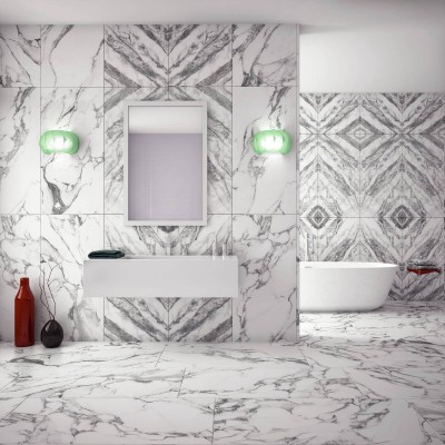 Gresie Porțelanată Rectificată 60x120 R SUPREME - Reflection - Satin Matt