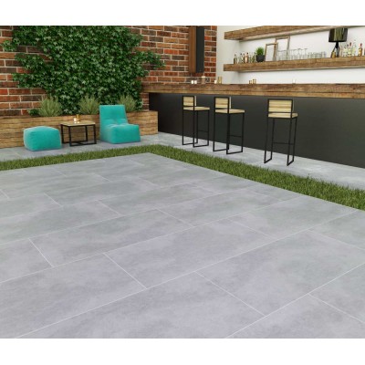 Gresie Porțelanată Rectificată 60x120 R TIROL - Gri