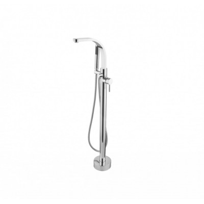 BATERIE CADA FREESTANDING DECCO CROM, SET INSTALARE IN PARDOSEALA INCLUS