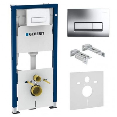 PACHET DUOFIX DELTA CU CLAPETA DELTA 50 CROM, SISTEM DE FIXARE SI SET DE IZOLARE FONICA INCLUSE