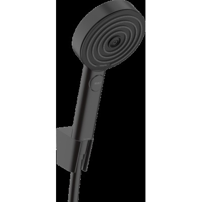 SET DUS PULSIFY SELECT 105 RELAXATION 3 JET CU PORTER SI FURTUN DUS 1.25M,  NEGRU MAT