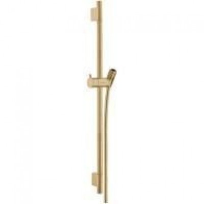 Suport dus bara Unica S Puro 65 cm cu furtun dus Isiflex 160 cm - brushed bronze