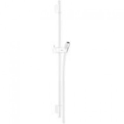 Suport dus bara Unica S Puro 65 cm cu furtun dus Isiflex 160 cm - matt white