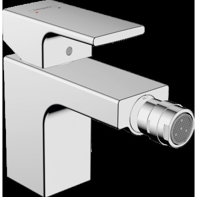 BATERIE BIDEU VERNIS SHAPE CU VENTIL, NEGRU MAT