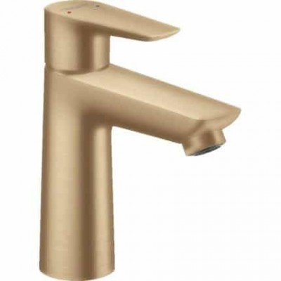 Baterie lavoar Talis E 110 cu ventil - brushed bronze