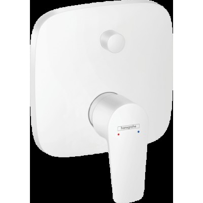 Ornament baterie cada/dus Talis E cu diverter incastrata (necesita IBOX) - matt white