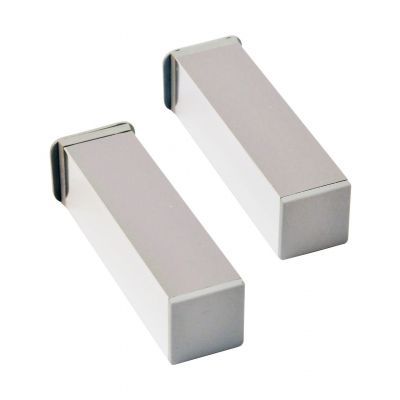 PICIOARE CROMATE PENTRU MOBILIER TWINS, 15 CM (2 BUC)