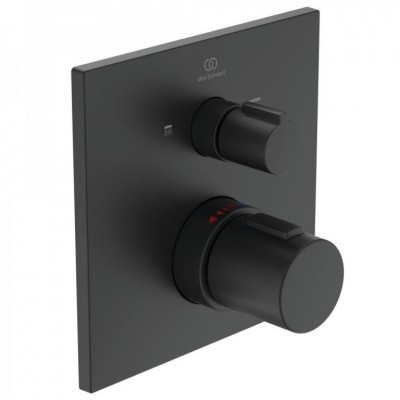 ORNAMENT BATERIE TERMOSTATATA CADA/DUS CERATHERM C100  SILK BLACK (ESTE NECESAR EASY-BOX)