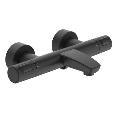 BATERIE TERMOSTATATA CADA/DUS CERATHERM T25 SILK BLACK