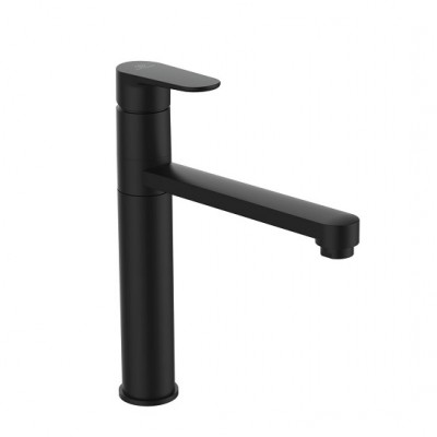 BATERIE BUCATARIE CERAFINE O H 180 CU PIPA LUNGA ,SILK BLACK