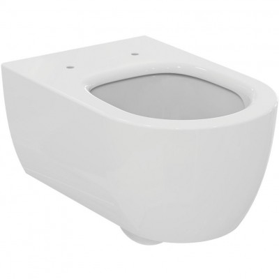 VAS WC BLEND CURVE SUSPENDAT AQUABLADE 54.5X36, FIXARE COMPLET ASCUNSA