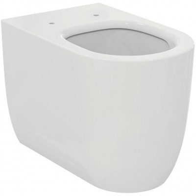 VAS WC BLEND CURVE BTW AQUABLADE PENTRU REZERVOR INCASTRAT 56.5X36, FIXARE COMPLET ASCUNSA