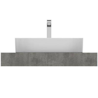 BLAT ADAPTO PT LAVOAR 120X50.5X12, FARA DECUPAJ, GRI PIETRIS