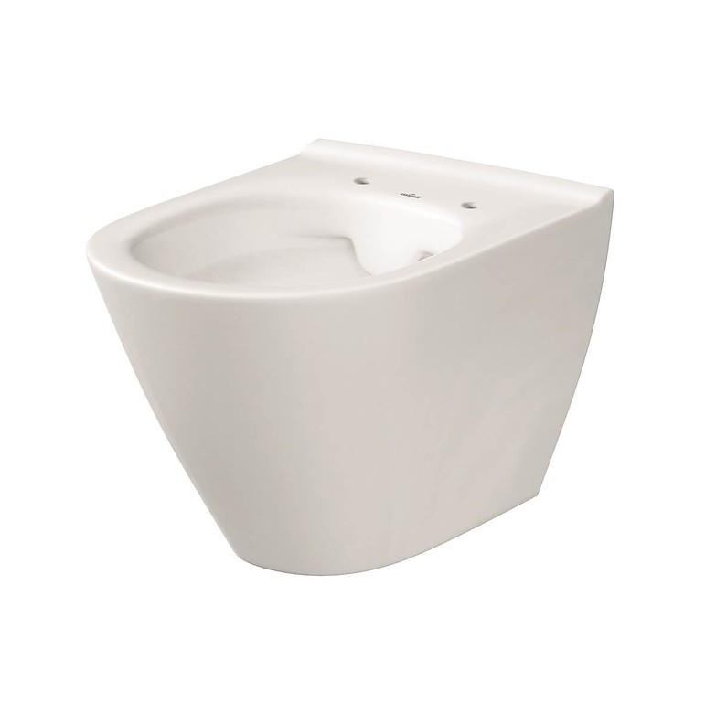 Cersanit Set 743 vas wc suspendat City oval New CleanOn cu capac slim duroplast inchidere lenta