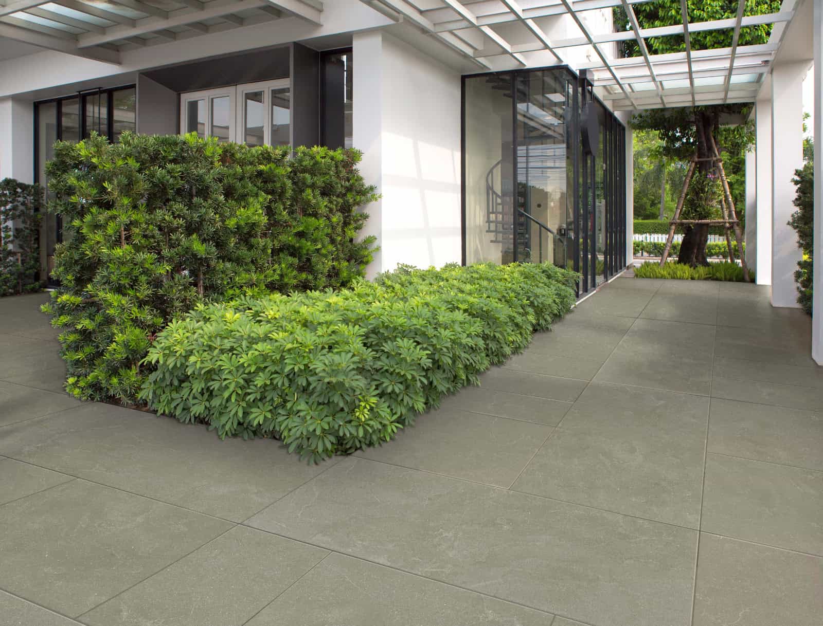 Gresie Porțelanată Rectificată Interior, Exterior 60x120 R STONELINE OUTDOOR - Bej - KAI Ceramics