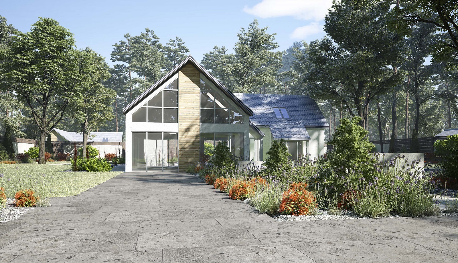 Gresie Porțelanată Rectificată Interior, Exterior 60x120 R URBANA - Gri - KAI Ceramics