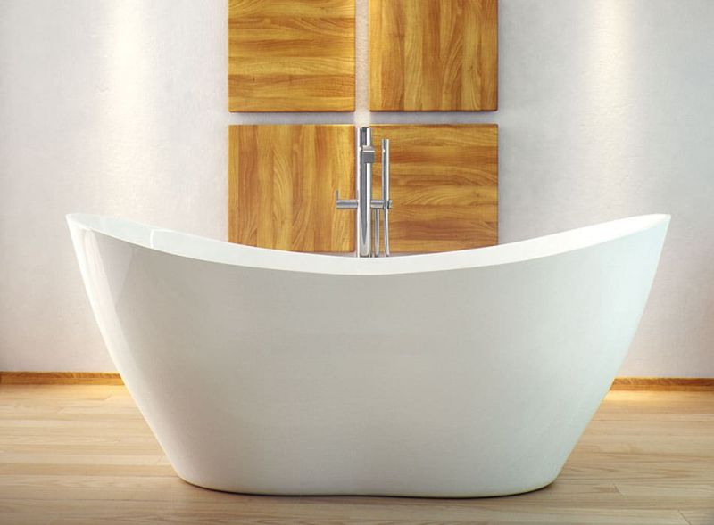 CADA FREESTANDING VIYA 160X70, WHITE