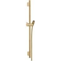 Suport dus bara Unica S Puro 65 cm cu furtun dus Isiflex 160 cm - brushed bronze