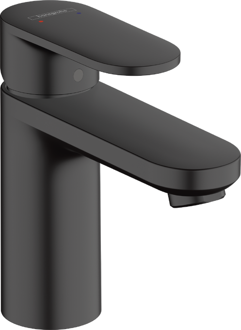 BATERIE LAVOAR VERNIS BLEND 100 CU VENTIL POP UP, NEGRU MAT