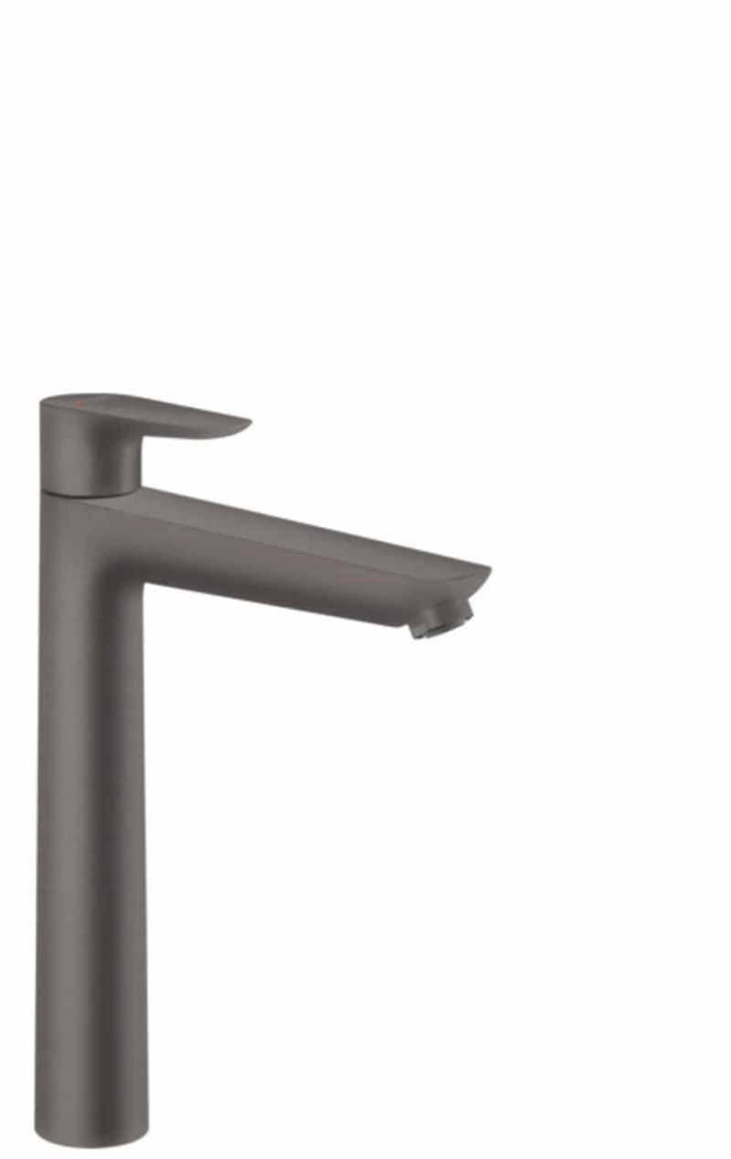 Baterie lavoar Talis E 240 cu ventil - brushed black chrome