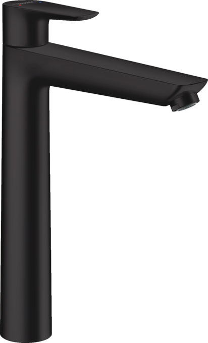 Baterie lavoar Talis E 240 cu ventil - matt  black