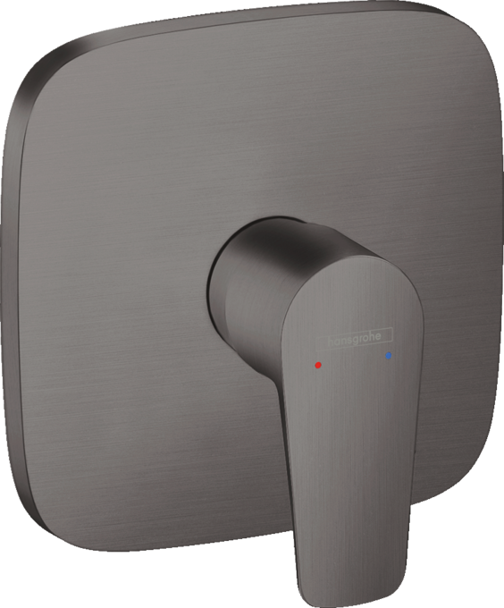 Ornament baterie dus Talis E incastrata (necesita IBOX) - brushed black chrome