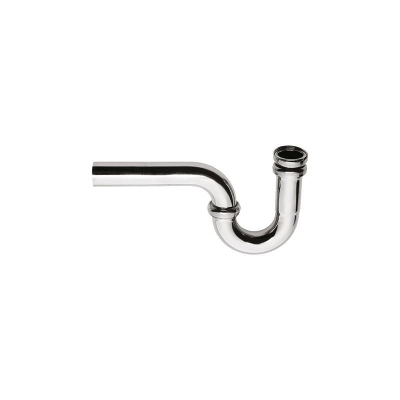SIFON LAVOAR 1 1/4 TIP TUBULAR, METAL CROMAT