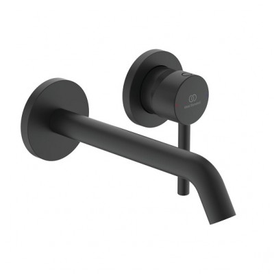 ORNAMENT BATERIE LAVOAR PERETE CERALINE SILK BLACK, PIPA 18 CM (PENTRU A1313NU)