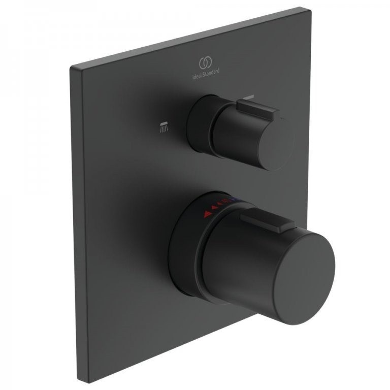 ORNAMENT BATERIE TERMOSTATATA CADA/DUS CERATHERM C100  SILK BLACK (ESTE NECESAR EASY-BOX)