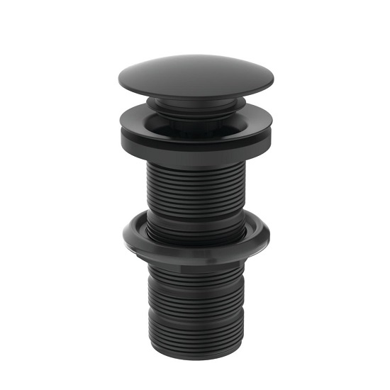 VENTIL PUSH-OPEN SILK BLACK PENTRU LAVOARE FARA PREAPLIN