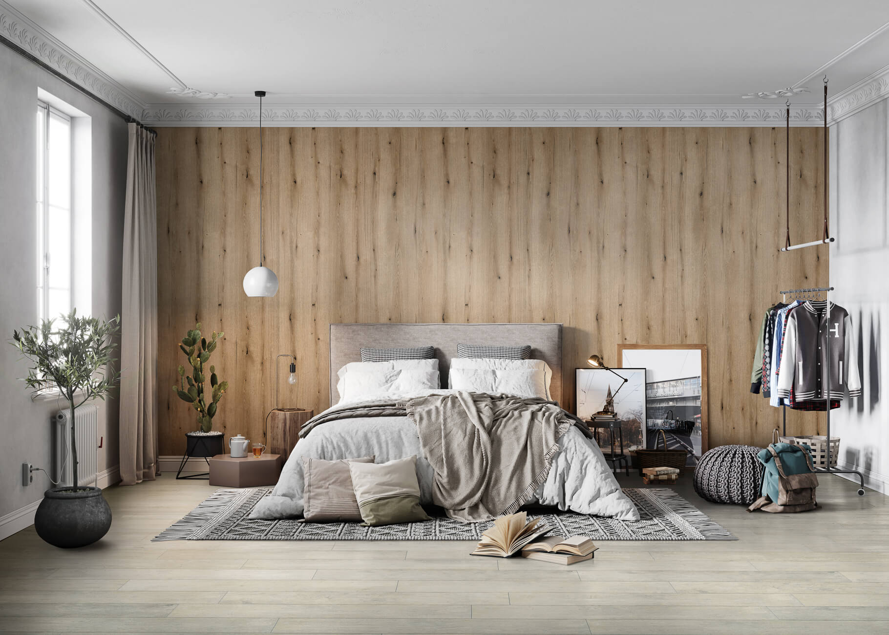 Panou decorativ impermeabil Rocko Tiles Coast Evoke Oak K365