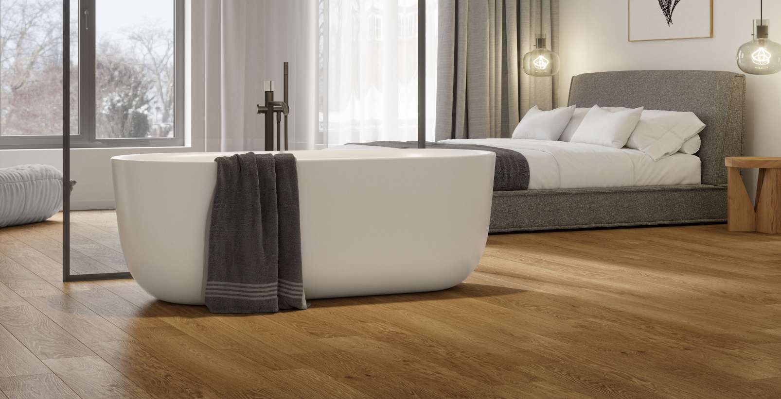 Parchet SPC impermeabil Rocko - R234 Harvest Regis Oak 6mm