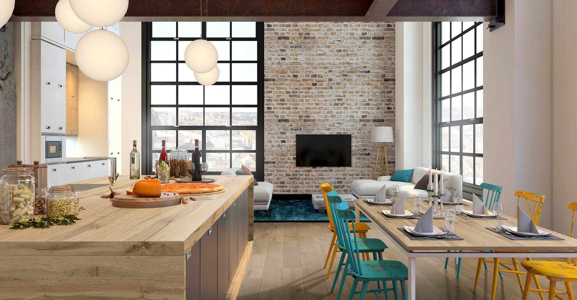 Parchet SPC rezistent la apă cu folie Barista R077 5+1mm - Rocko®