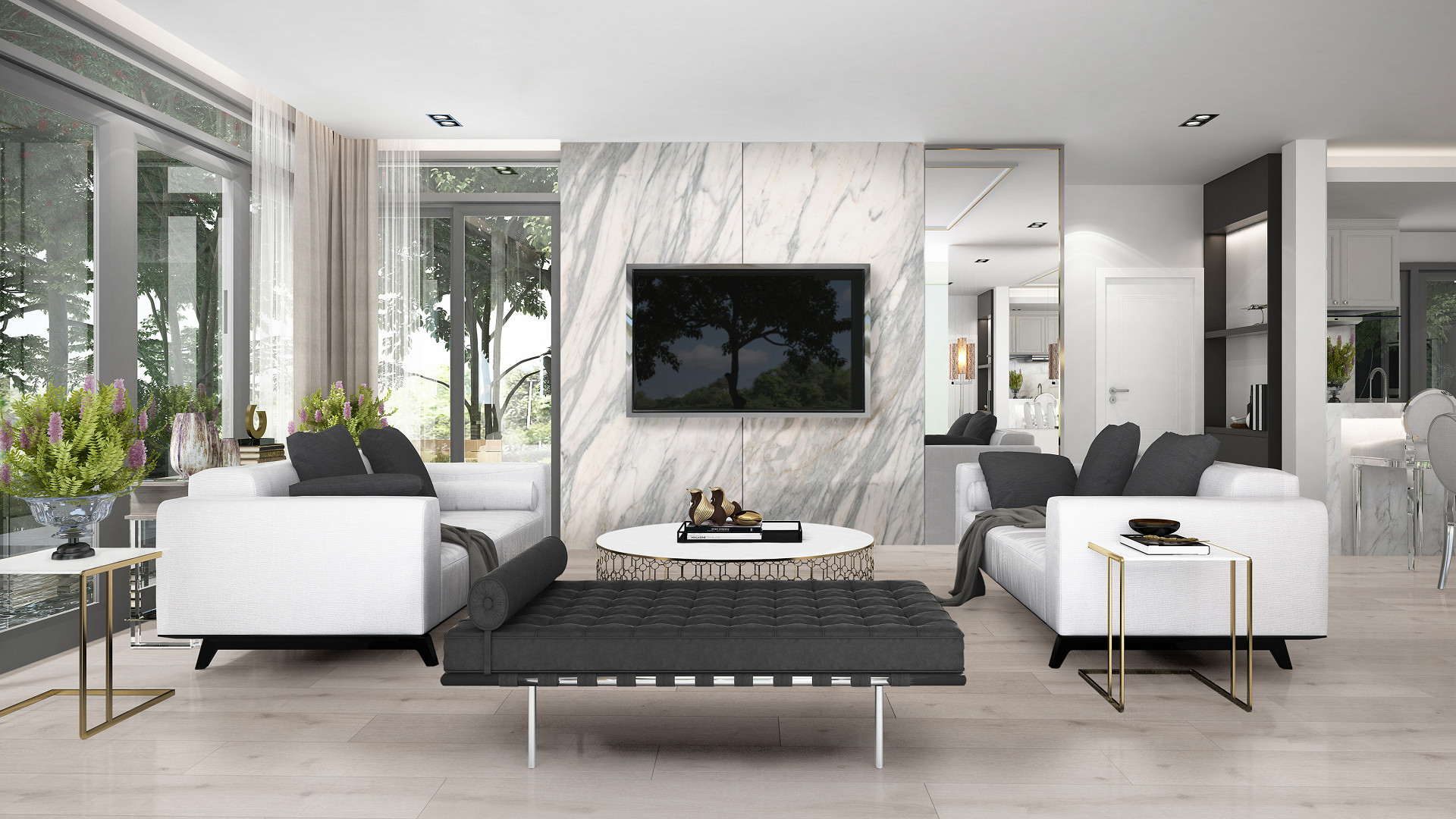 Parchet SPC rezistent la apă cu folie Airflow R078 5+1mm - Rocko®