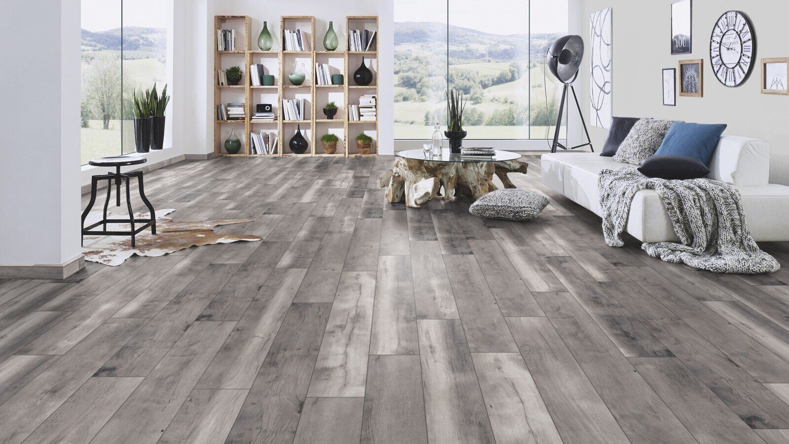 Blackwater Oak K413 6+1mm - Organic Clever Silent| Parchet laminat rezistent la apă  - Krono Original
