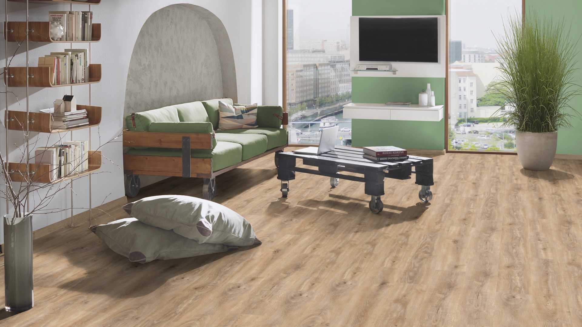 Parchet laminat | Castello | Natural Cashmere Oak K470 8mm - Krono Original