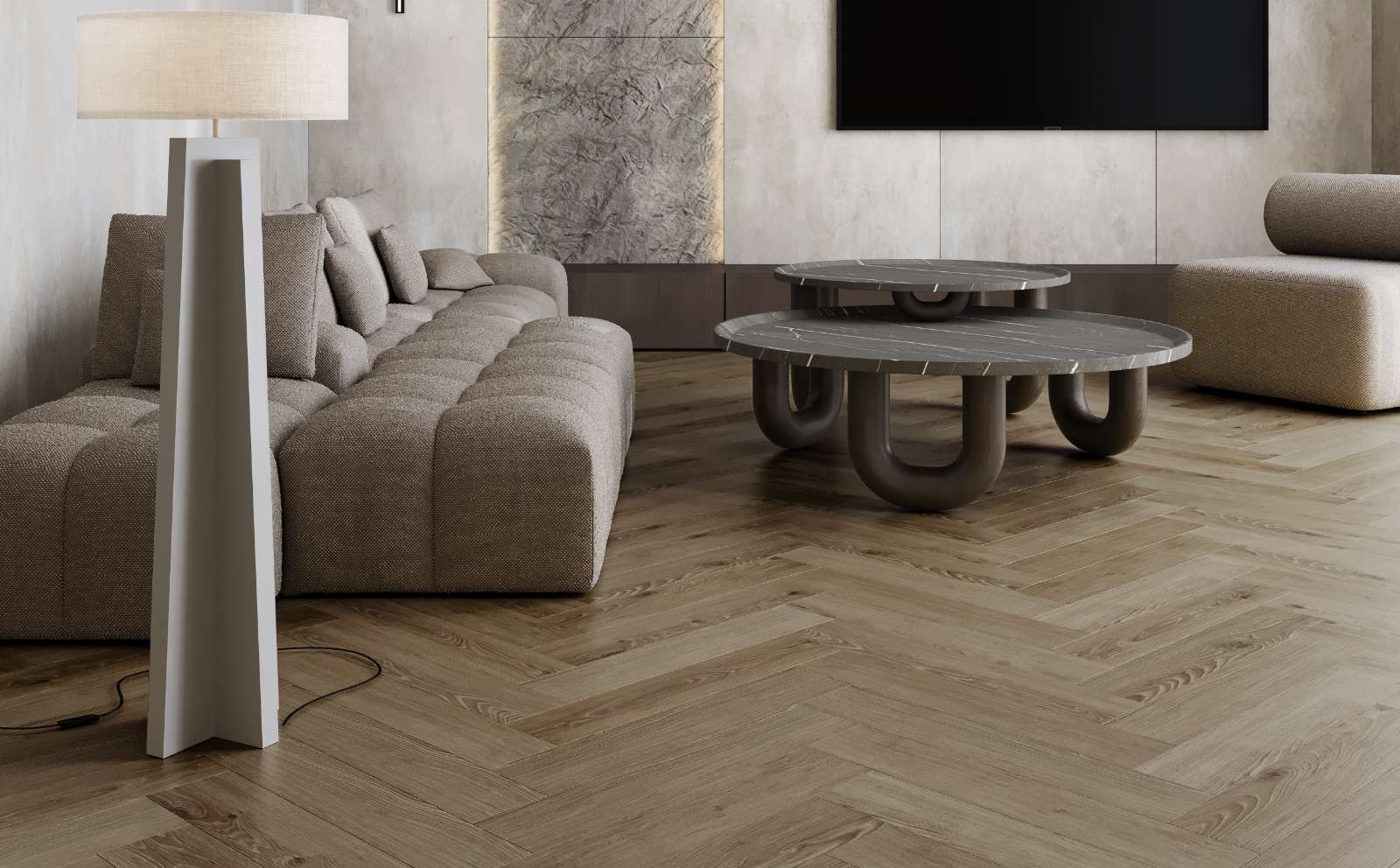 Parchet laminat Krono Original Herringbone - K848 Aged Montanara Oak 8mm