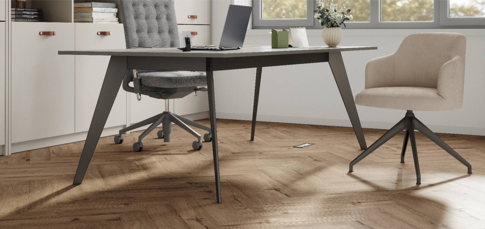Parchet laminat Krono Original Herringbone - K849 Dark Montanara Oak 8mm